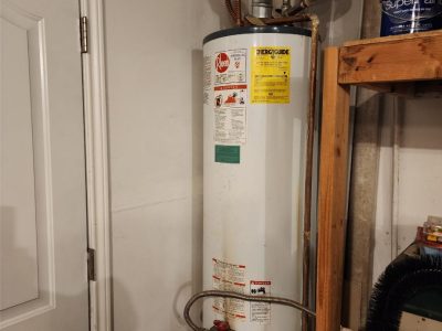 Old Gas Water Heater Replacement